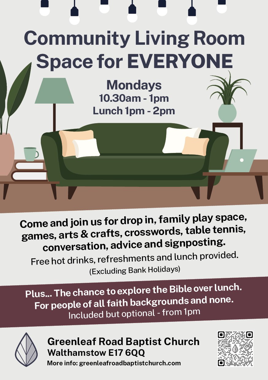 Community Living Room Space in Walthamstow
