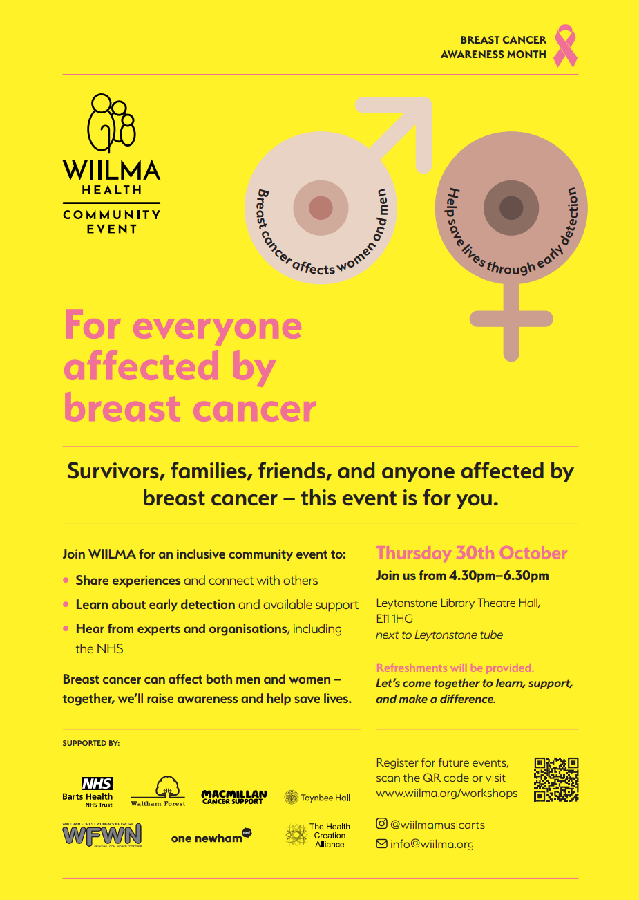 WIILMA breast cancer awareness event