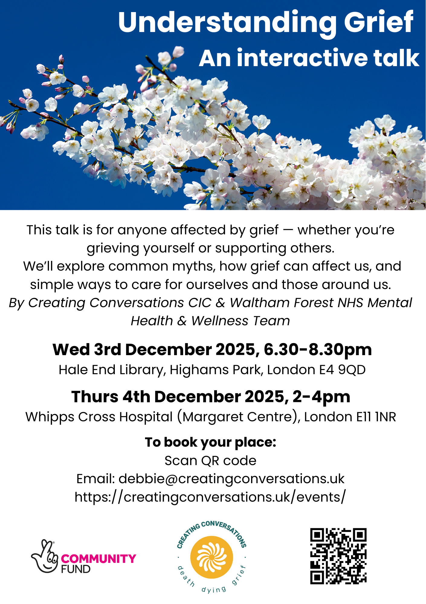 Understanding Grief talks