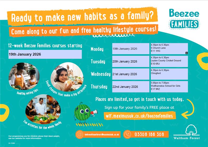Healthy lifestyle programme for families