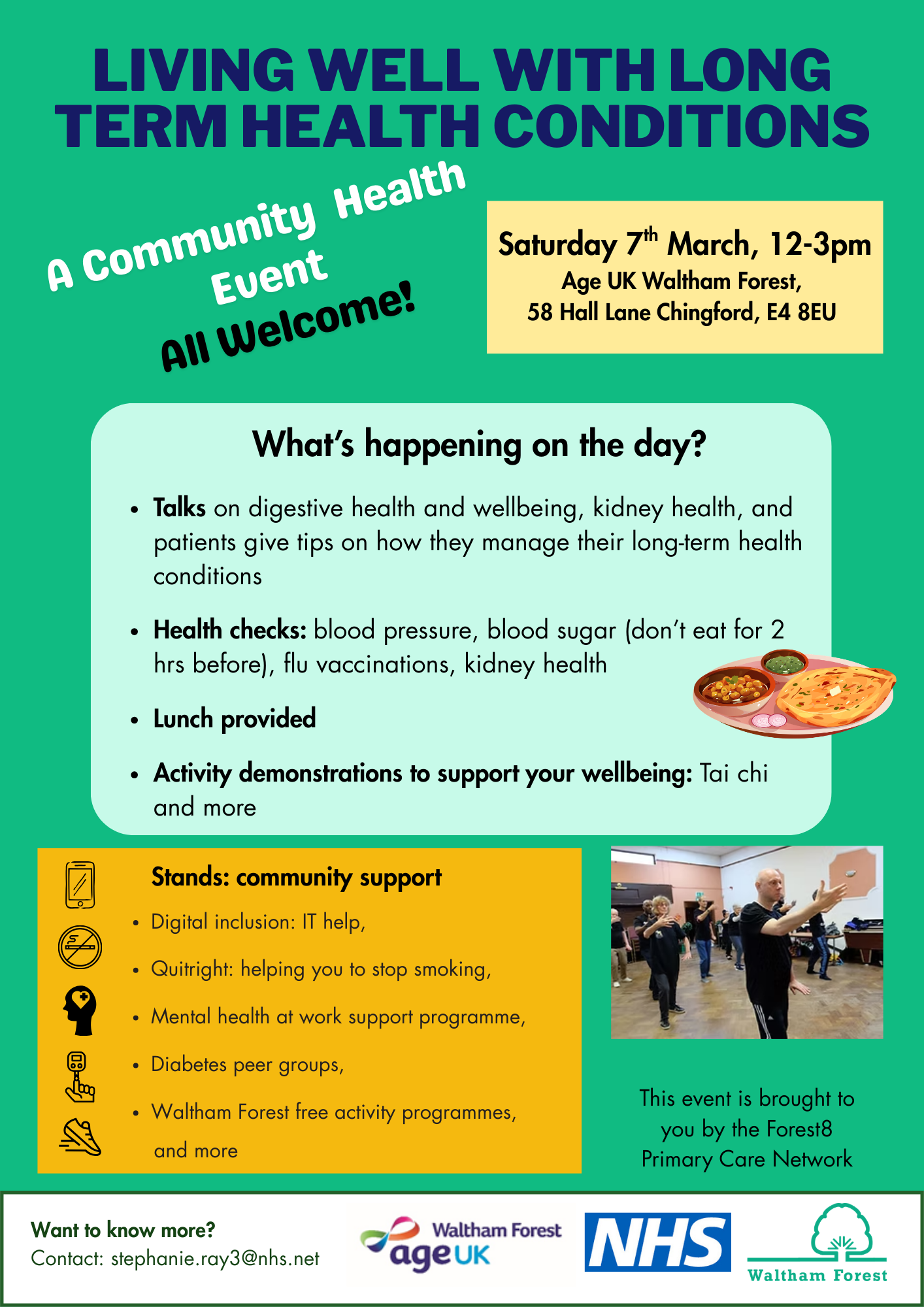 Living Well with Long Term Health Conditions Event