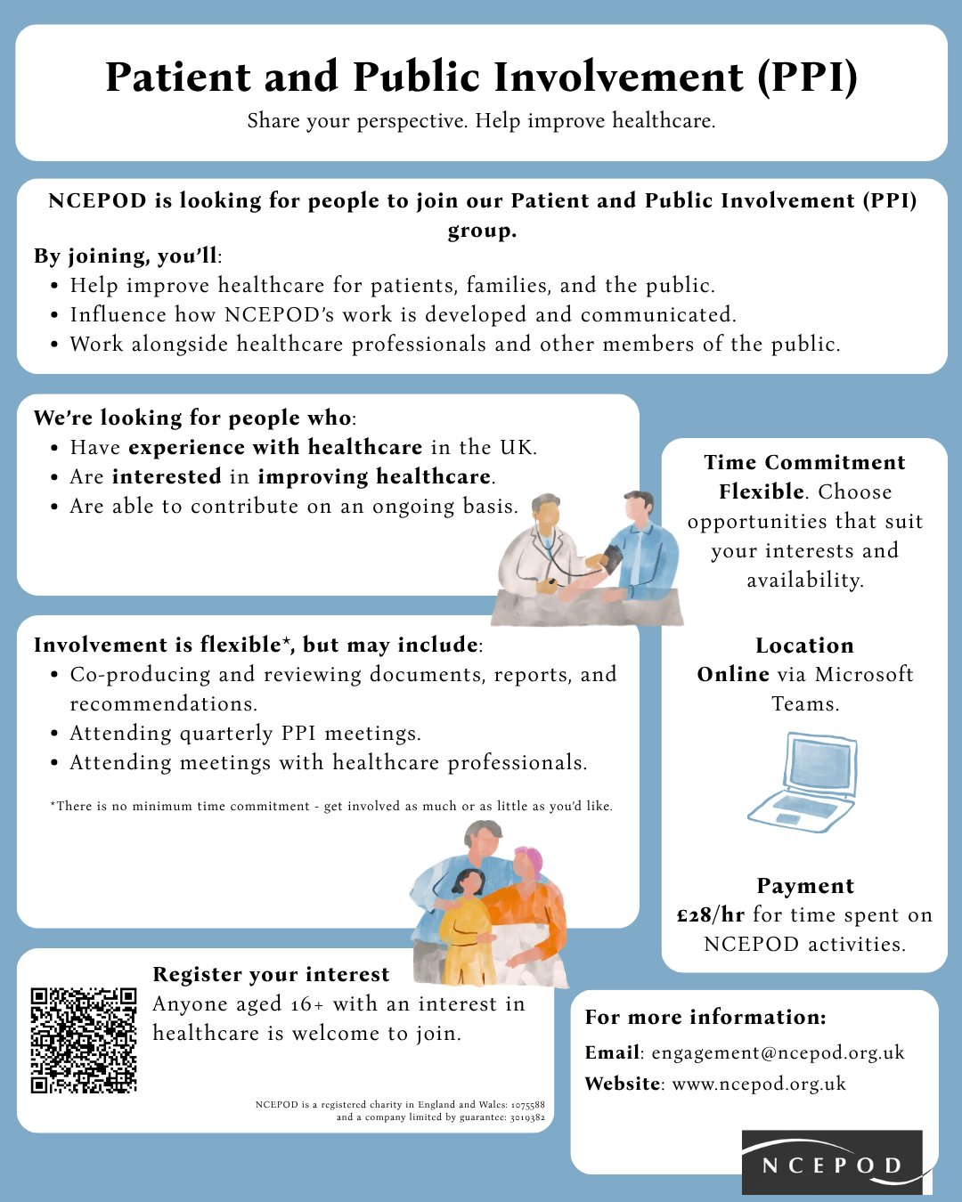 NECPOD - Patient and public involvement group