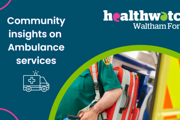Cover picture of report showing ambulance