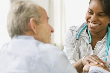 GP with patient