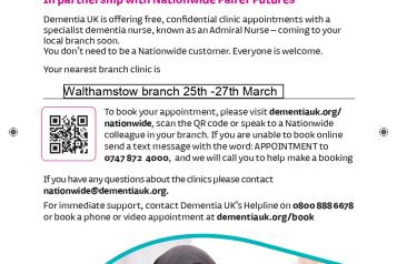 Dementia clinic at Nationwide branch