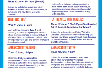 Diabetes week 2025 events