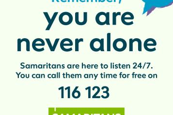 Samaritans Awareness day