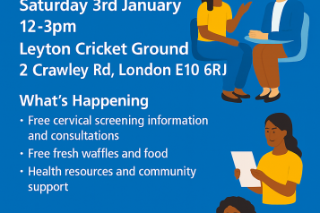 Cervical Screening Event 3rd Jan 26