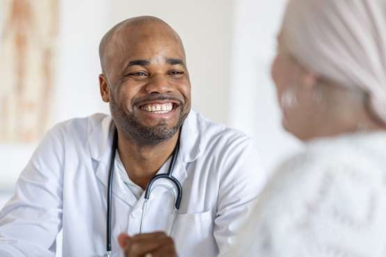 Male doctor
