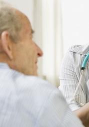GP with patient