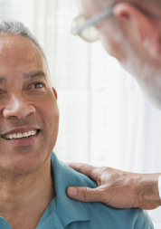 GP with male patient